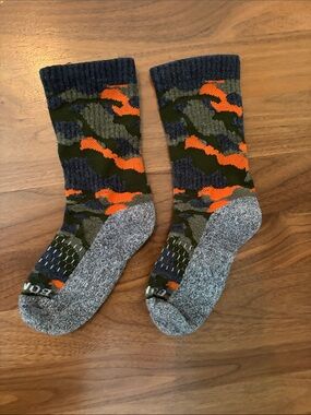 Kid’s Bombas Camouflage Print Crew Socks